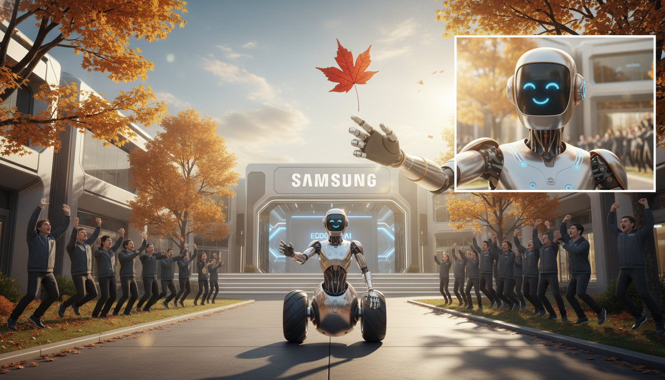 Samsung Humanoids Imminent — Automation Shockwave