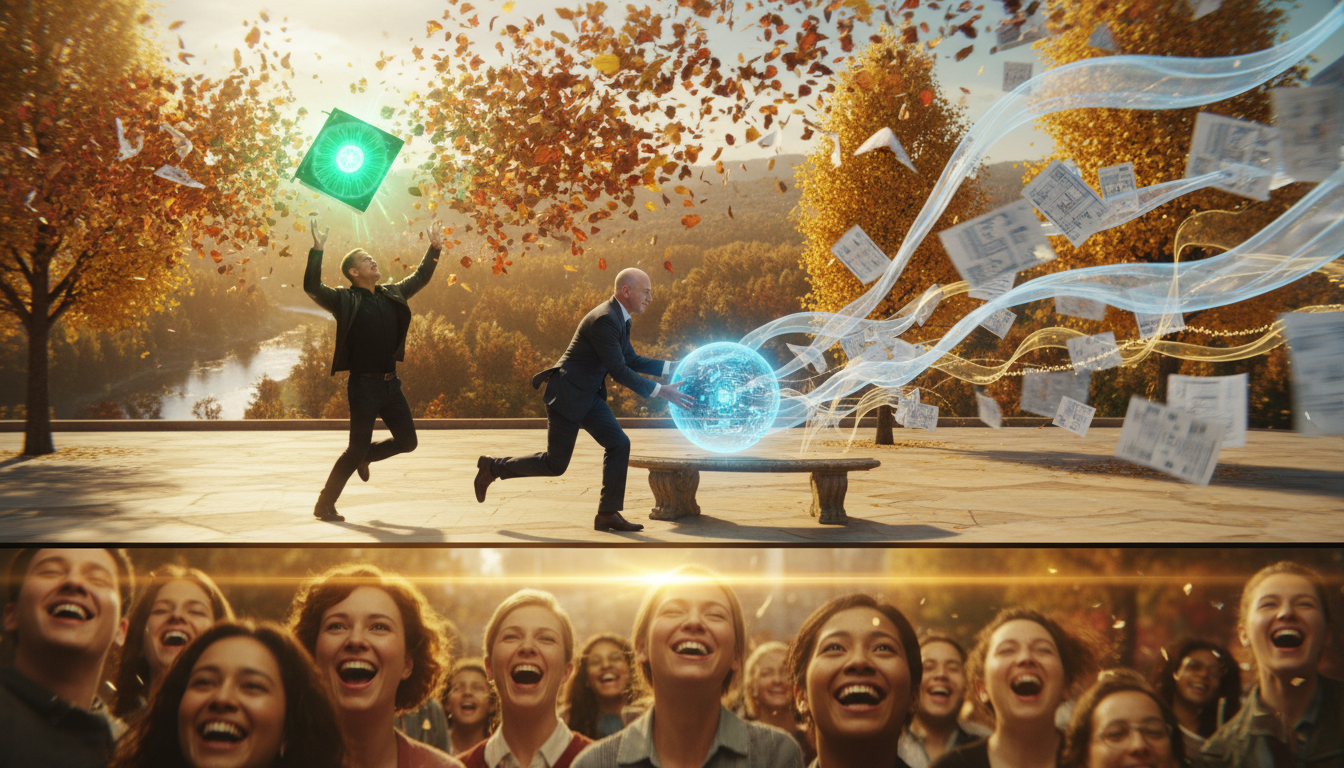 AI Arms Race Escalates, Nvidia Surges, Bezos Returns, Gemini 3.0 Unleashed