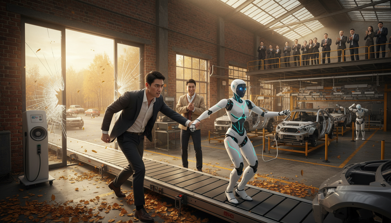 Chinese AI Prodigy Ditches Huawei, Agibot Rockets to Unicorn in 700 Days