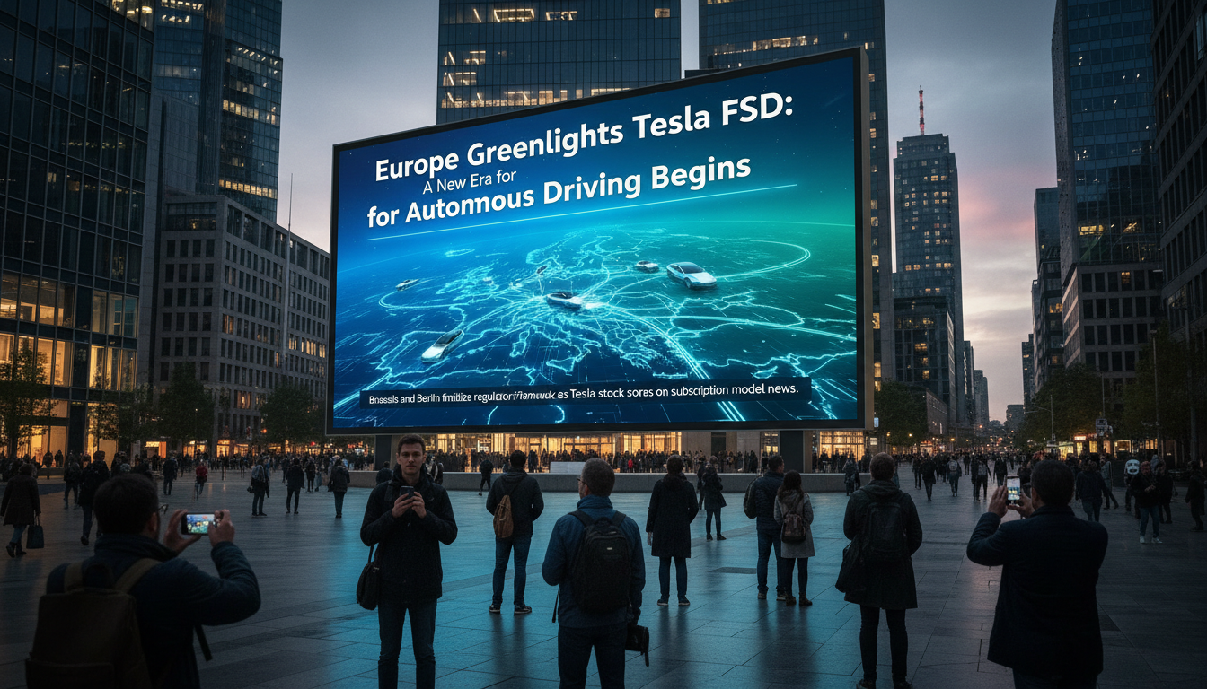 Tesla FSD EU Target February 2026 Sparks Data Tsunami