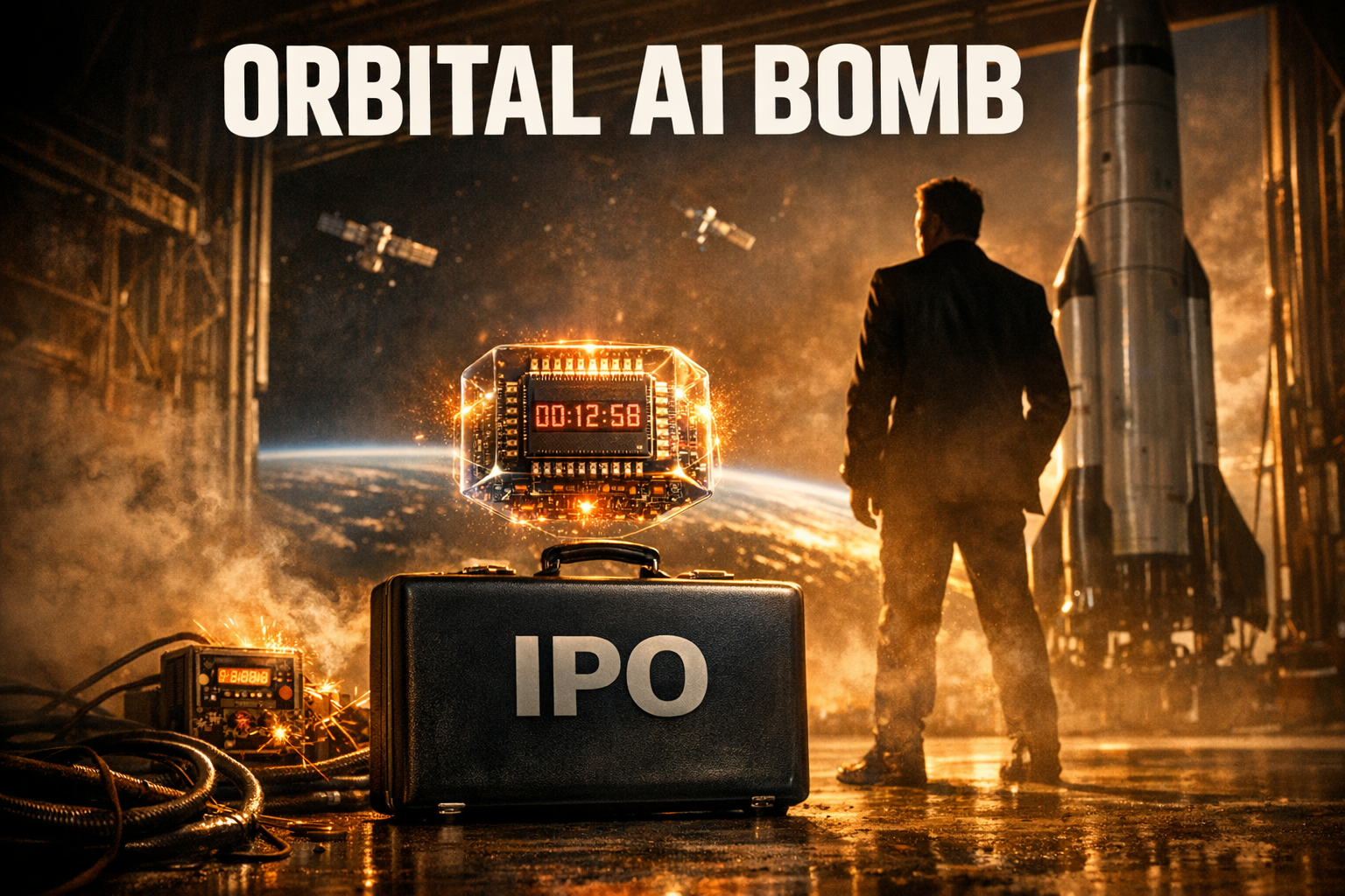 SpaceX IPO Ignites Orbital AI Datacenter Gold Rush, Power Crunch Shockwave