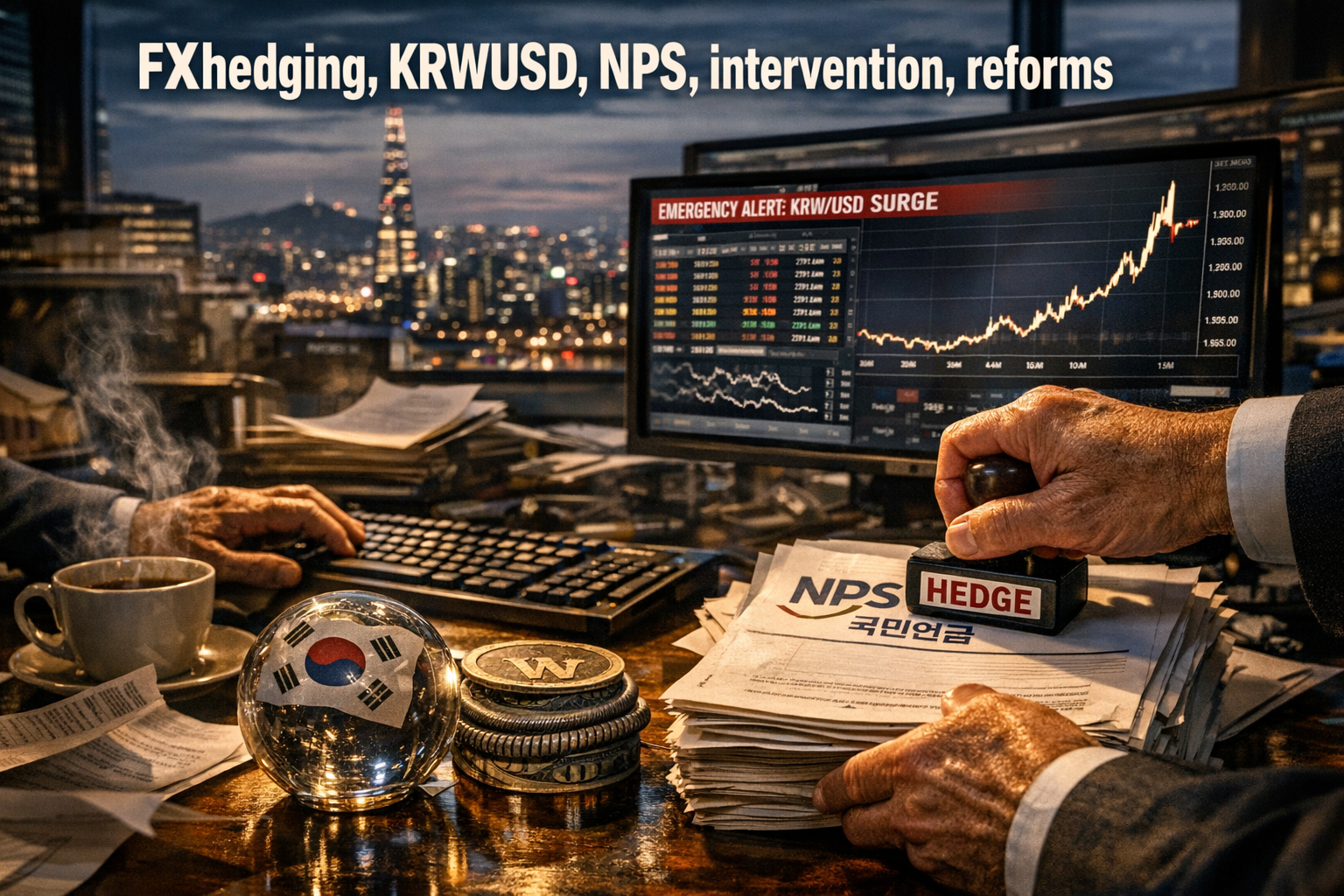 National Pension FX Hedge Sparks Korea Currency War, Won Squeeze Ahead