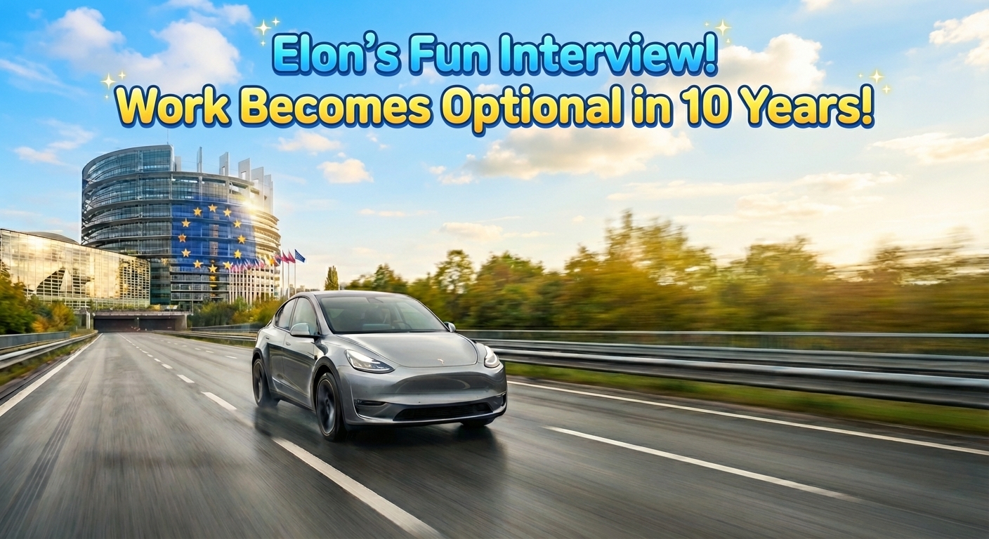 Musk Unleashes AI Robot Revolution, Work Optional in 10 Years