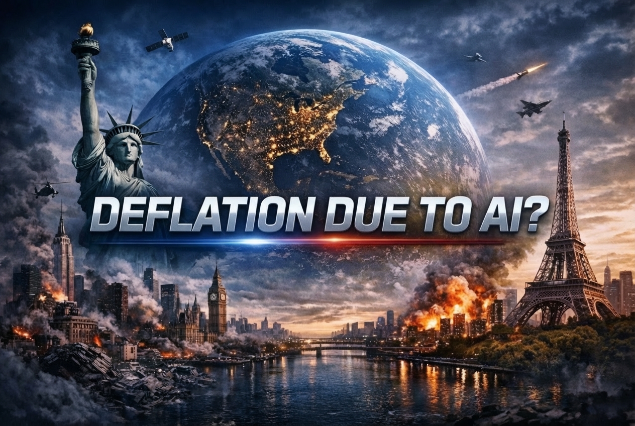 AI Deflation Shock, Rates Crash, Jobs Burn, Debt Bites