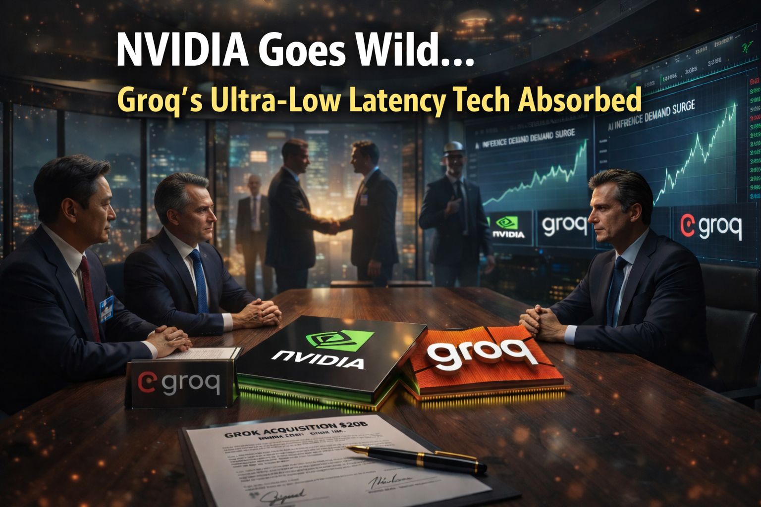 Nvidia 20B Groq Grab, Inference Monopoly Coup