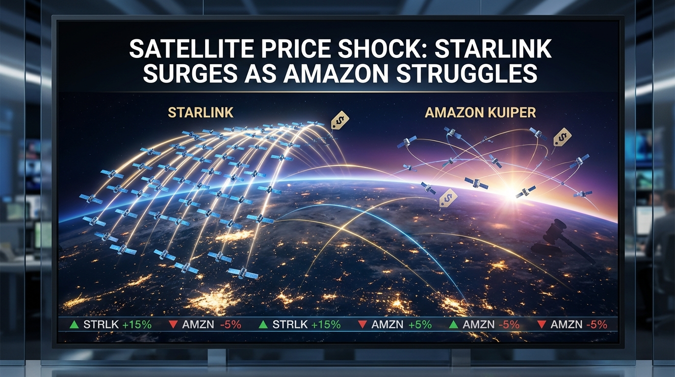 Starlink Dominates Work-From-Anywhere, Amazon Leo Struggles, Prices Surge