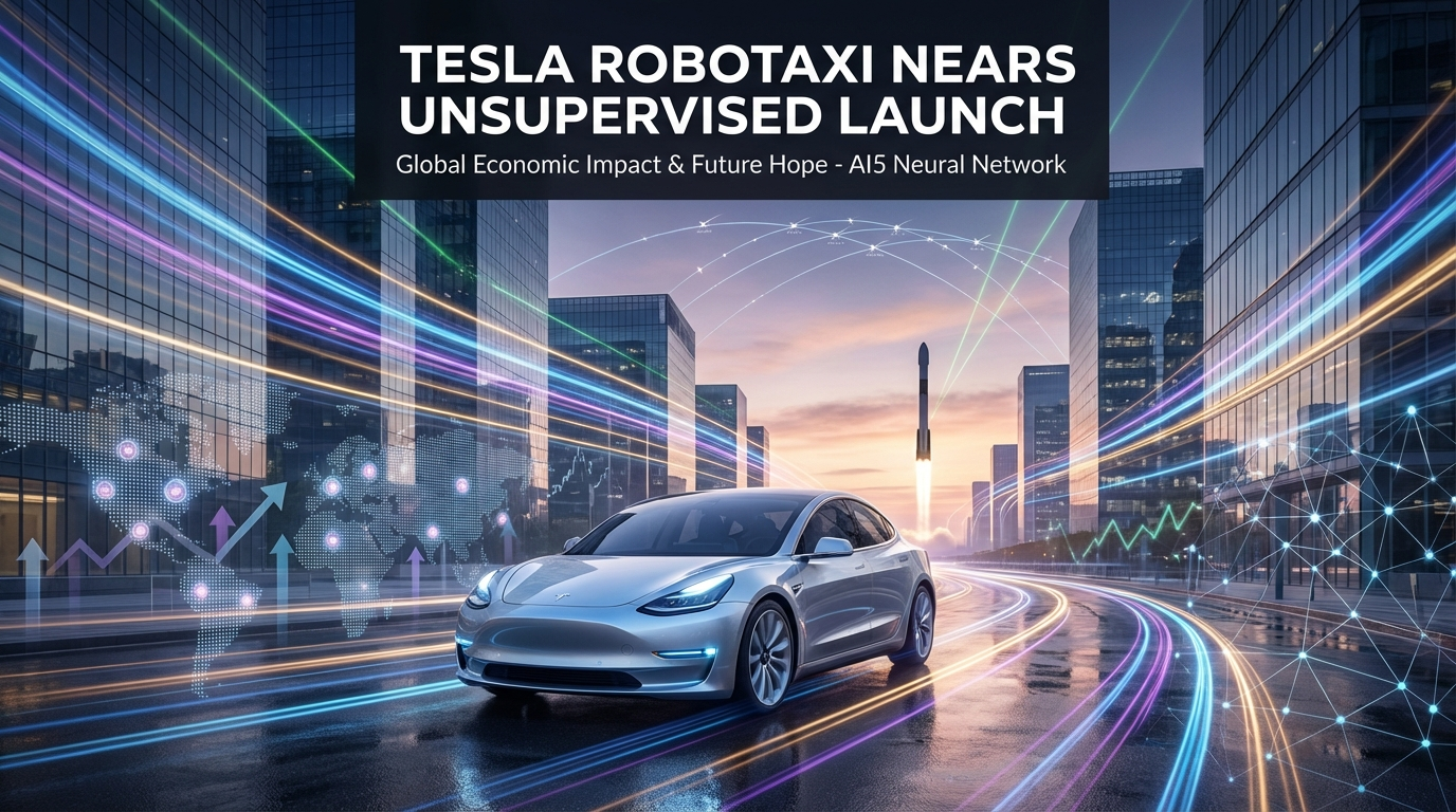 Tesla FSD Nears Unsupervised Driverless Breakthrough