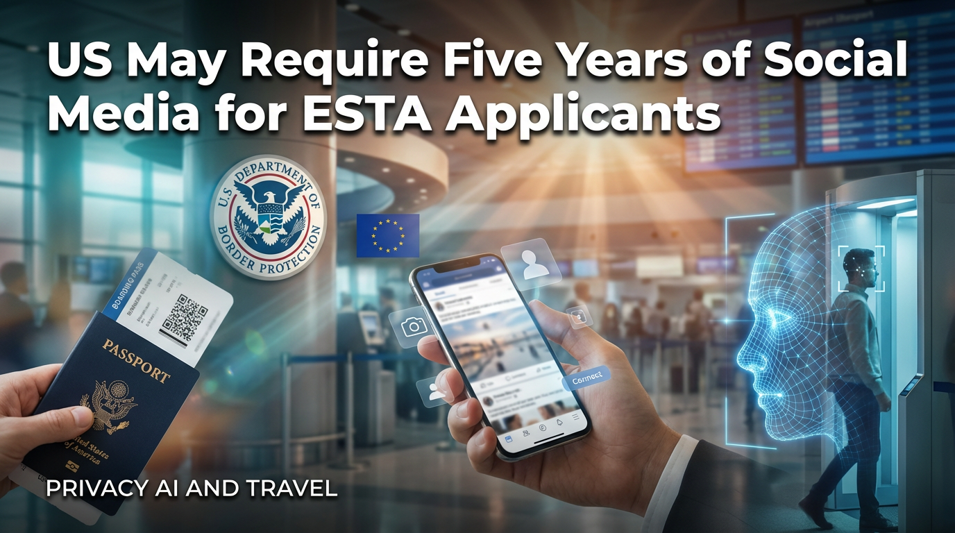 US mulls travel crackdown, five-year social media dragnet
