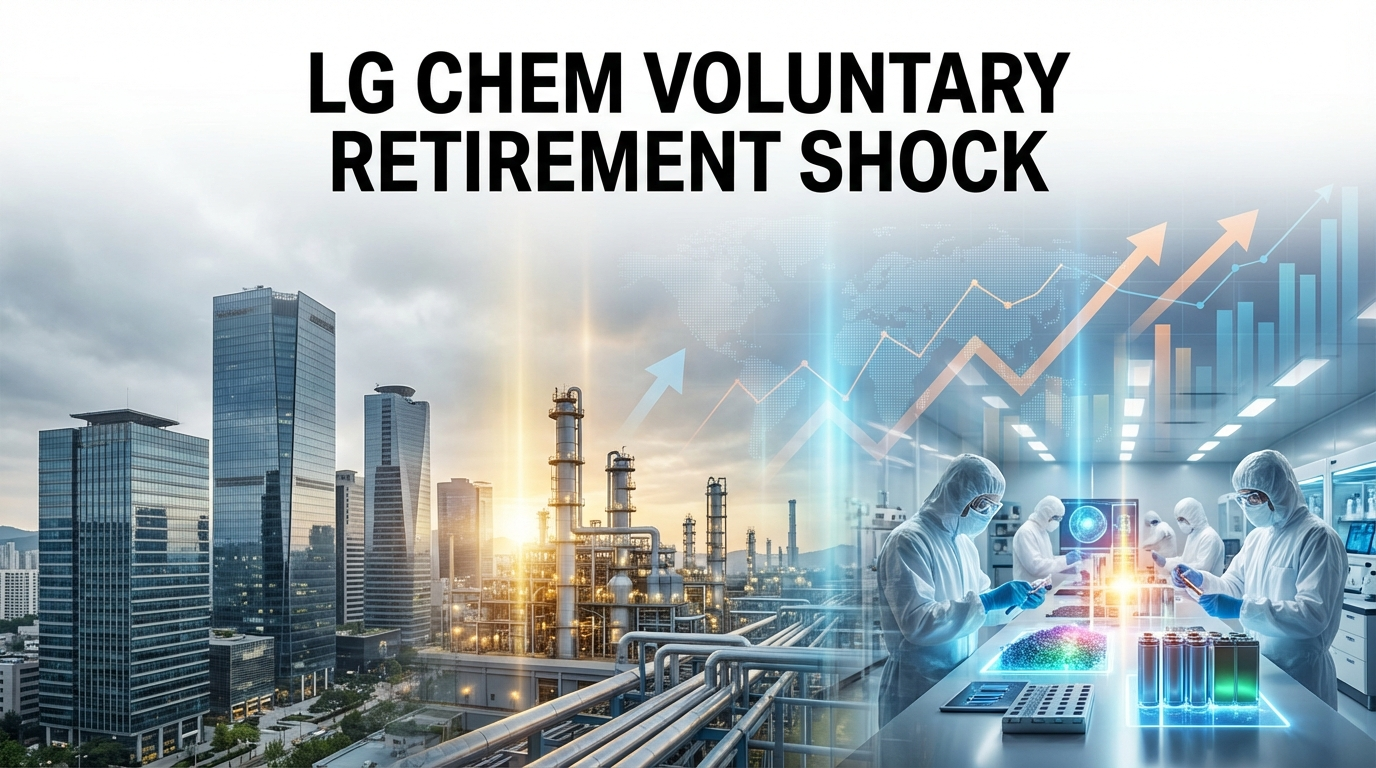 LG Chem Silent Layoffs, Petrochem Slump Spreads to Battery Materials