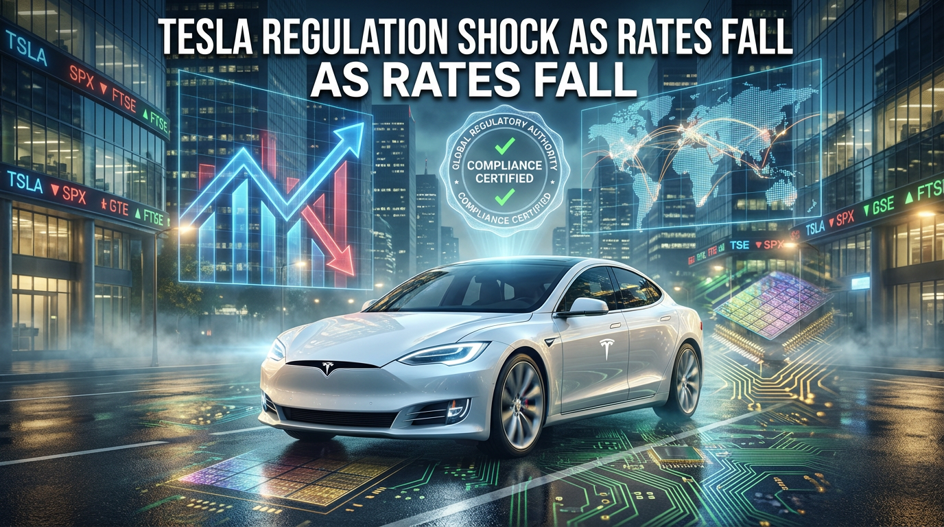 Trump AI Crackdown, Fed Cut Sparks Tesla Robotaxi Boom