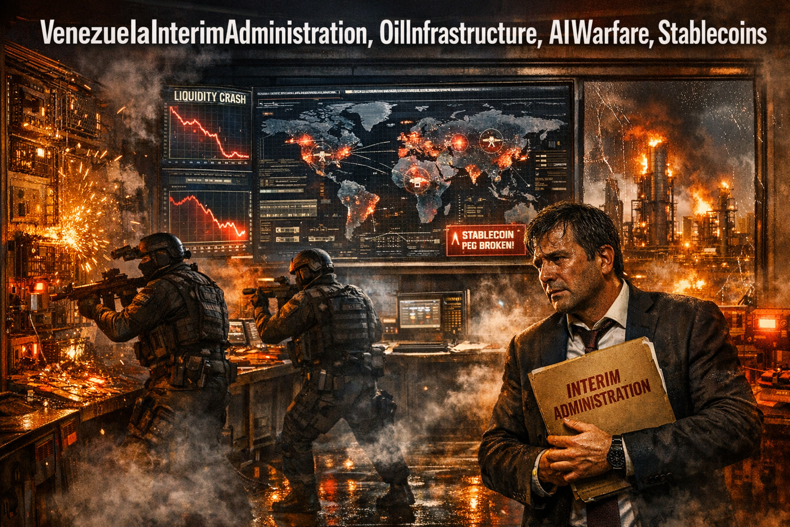 Trump, Venezuela Power Grab Sparks Oil Chaos, Defense AI Surge