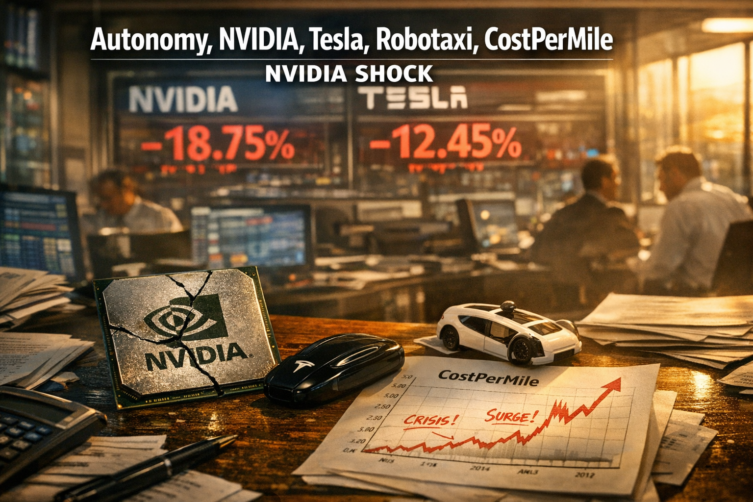 Nvidia Autonomy Shock, Tesla Stumbles, Cost Per Mile War