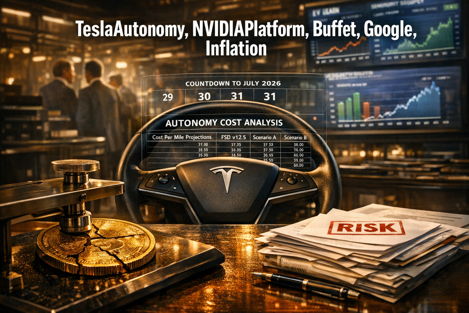 Tesla 10-Billion-Mile Autonomy Gamble, Nvidia Platform Blitz Forces OEM Reset