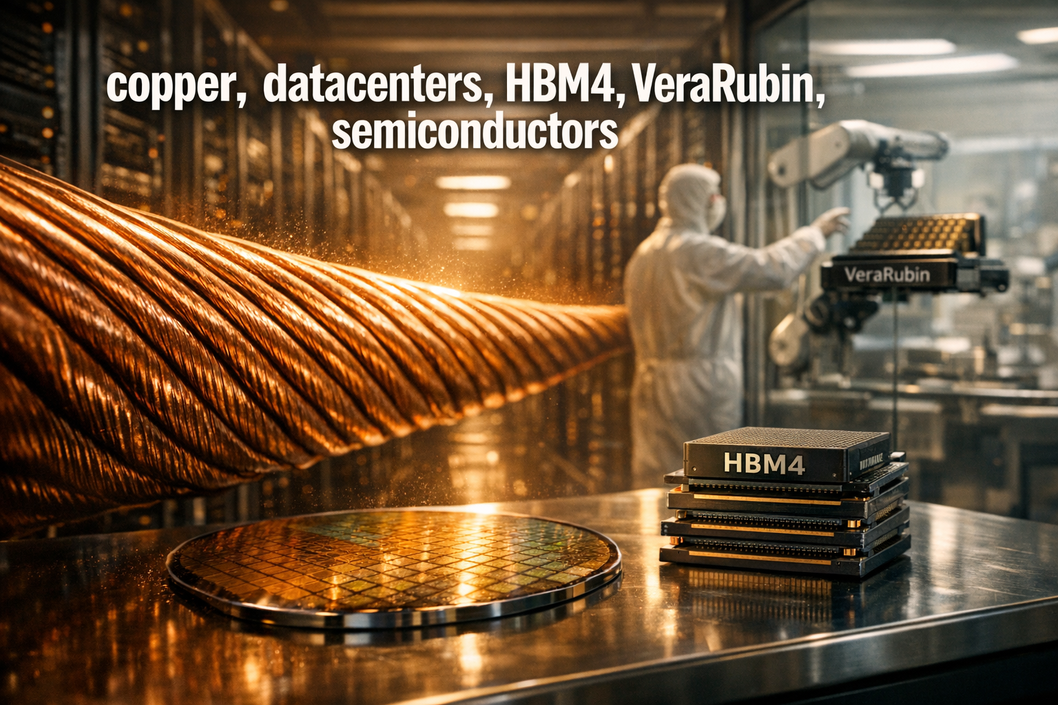 Copper Frenzy AI Data Centers Spark Supply Shock HBM4 War Heats Up Nvidia Vera Rubin Surge