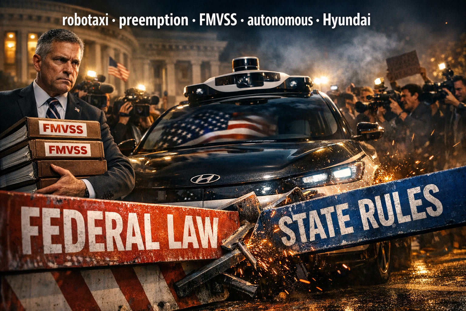 Congress Unleashes Robotaxis, Tesla 50-State Blitz, Hyundai Poaches Tesla Autopilot DNA