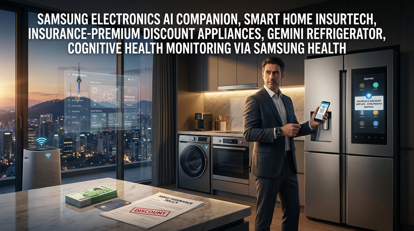 Samsung AI Home slashes insurance premiums,dementia early-warning breakthrough