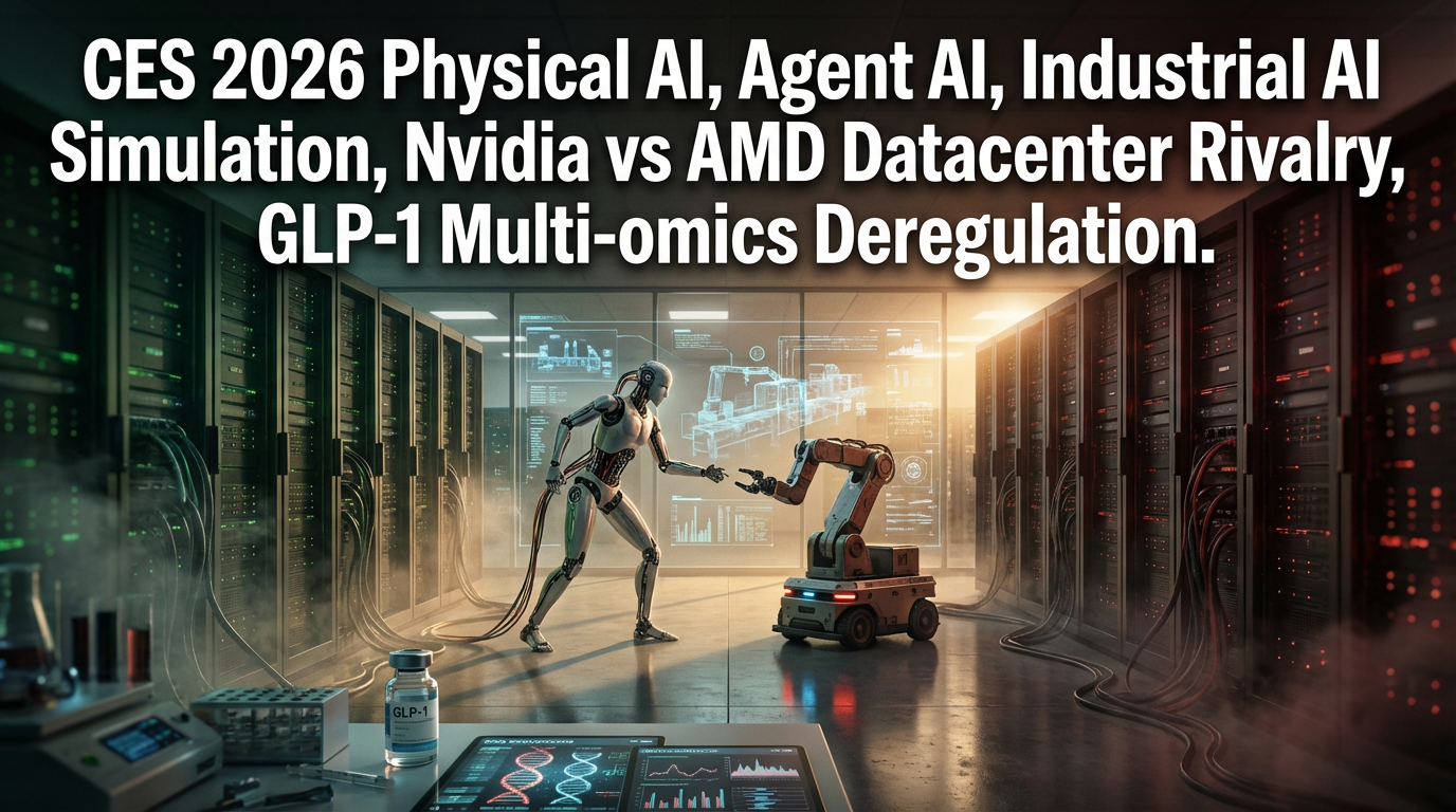 CES 2026 AI Shockwave, Nvidia Crushes AMD, GLP-1 Upends Spending