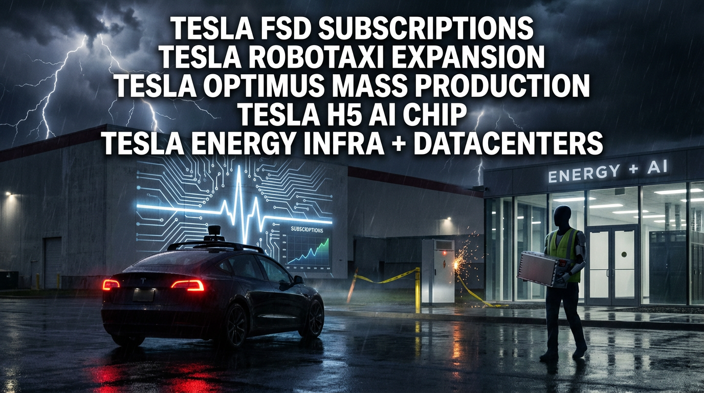 Tesla Earnings Shock, Fewer Cars, AI Profit Surge