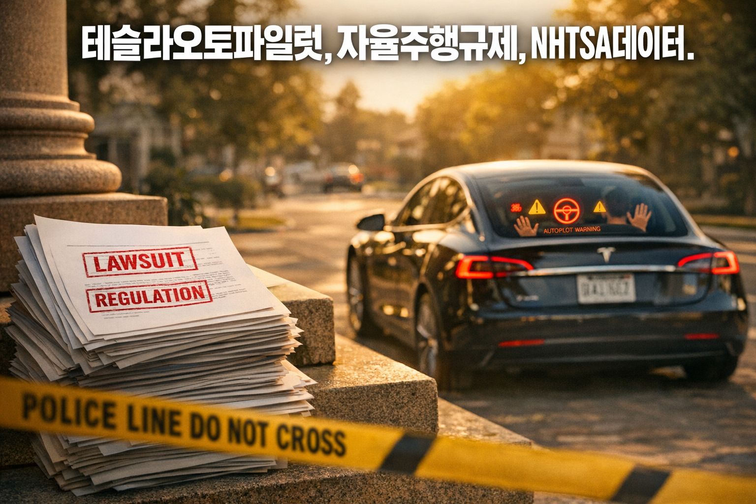 테슬라 자율주행 소송폭탄