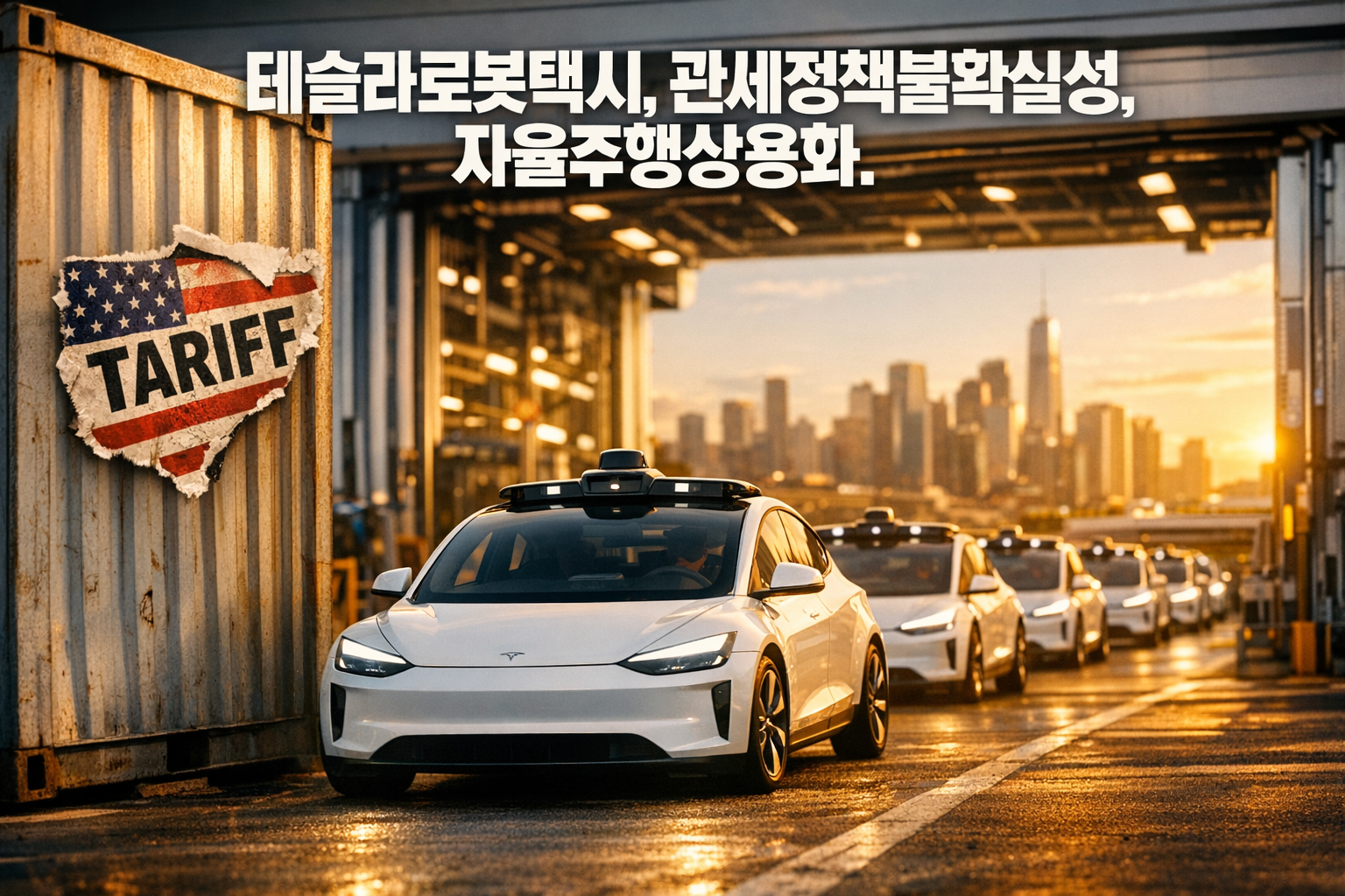 테슬라 로보택시 양산충격