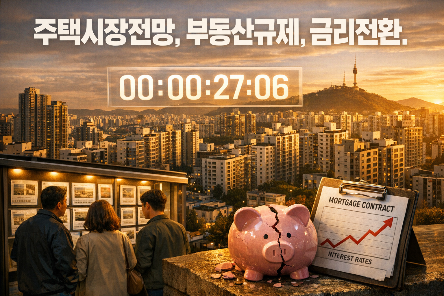 2026 부동산 조정 폭탄 시나리오