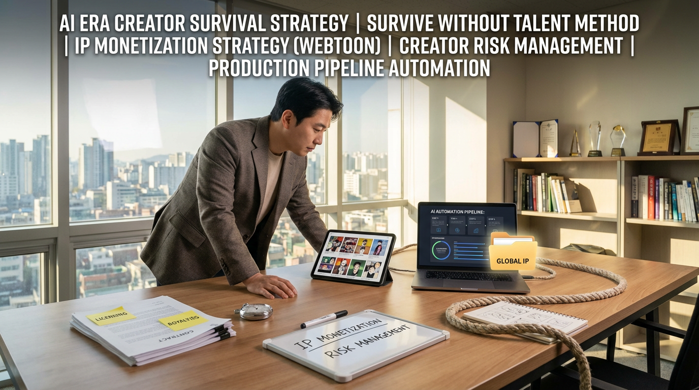 AI 시대 재능 없어도 살아남는 조석의 생존 공식 1가지