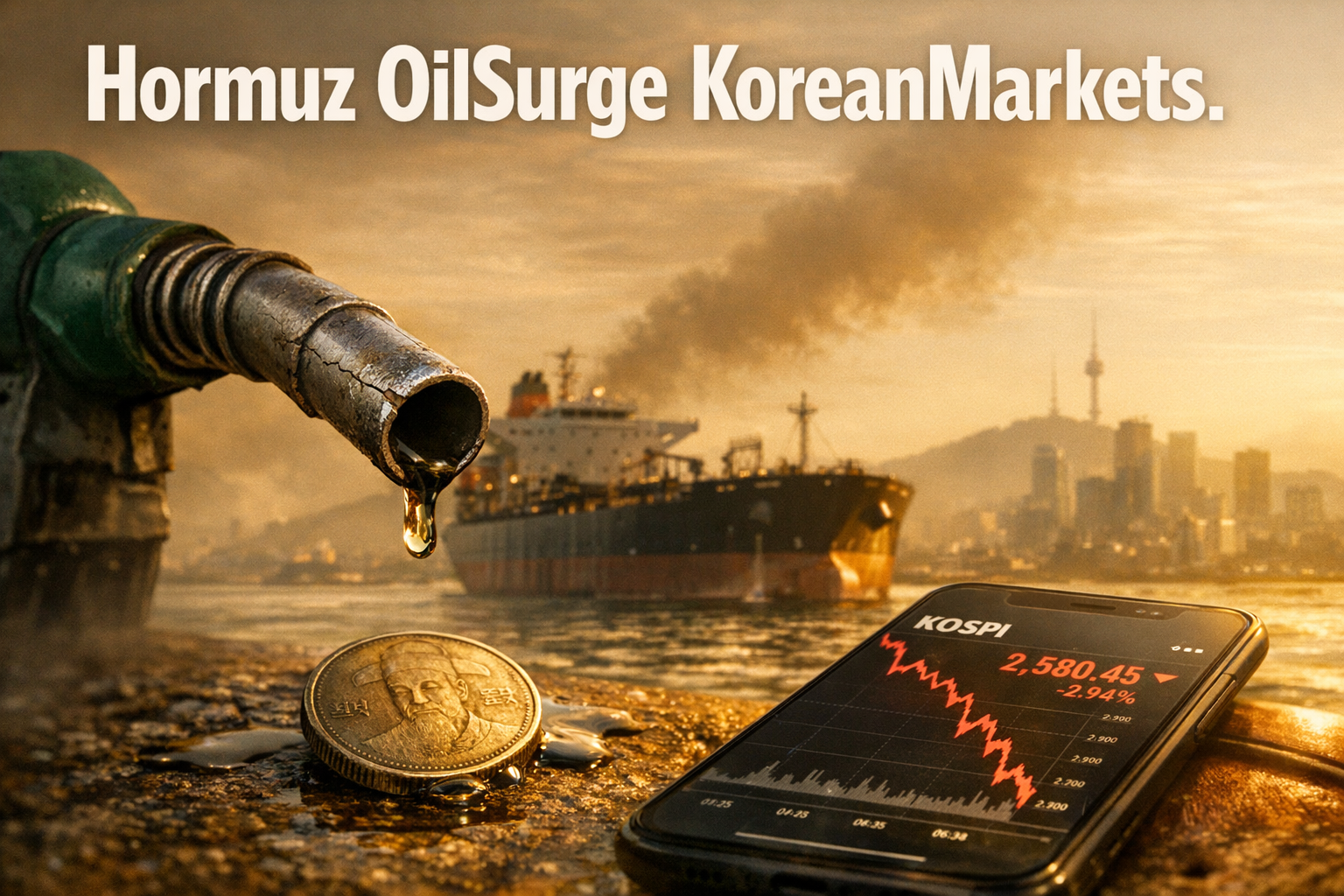 Hormuz Chaos Ignites 100 Oil Shock Korea Markets Tremble