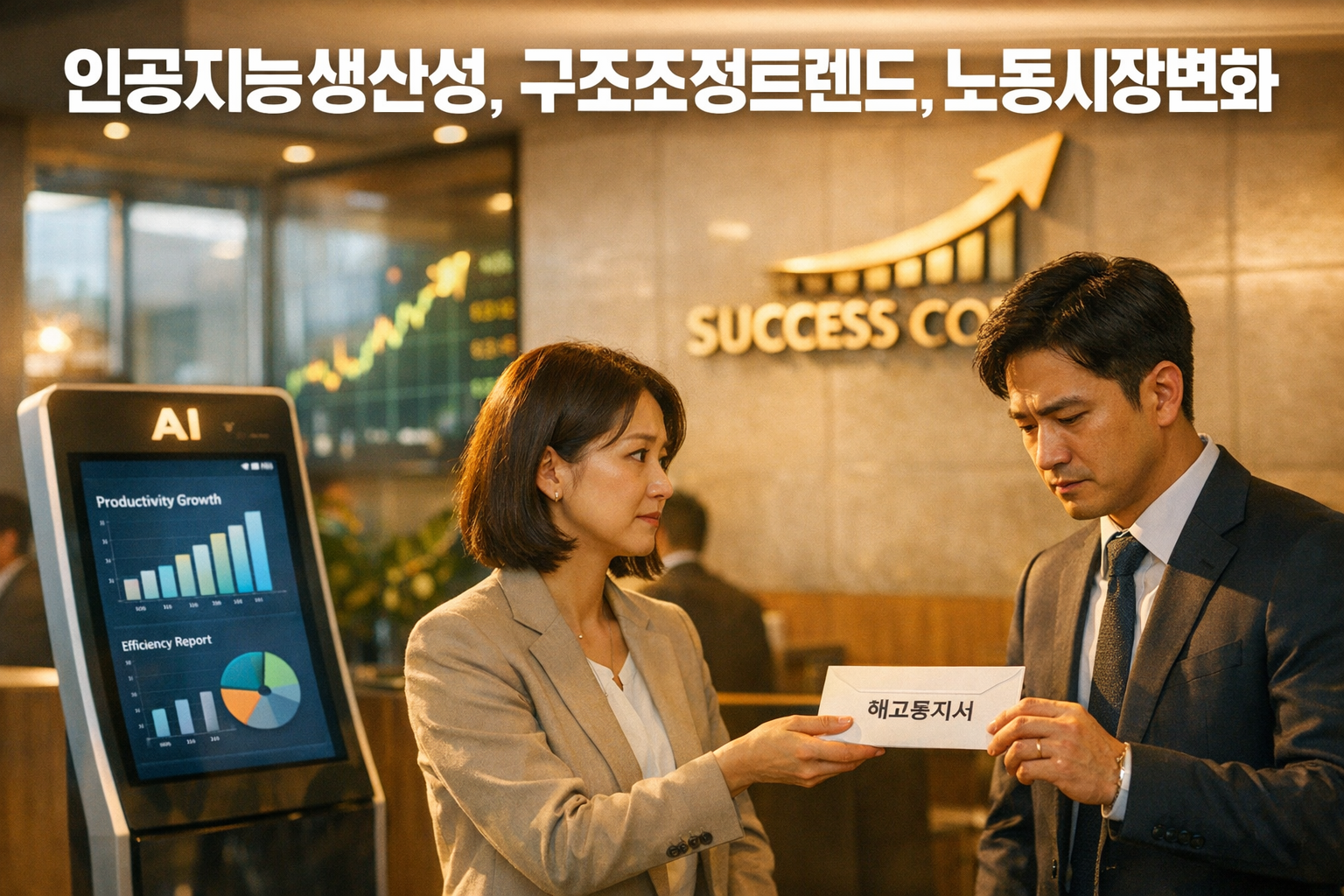 AI로 흑자기업 대해고 충격