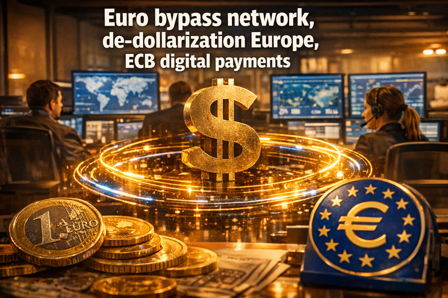 Euro Plot Unleashed, Secret ECB Repo Shield, Anti Dollar Payment Network