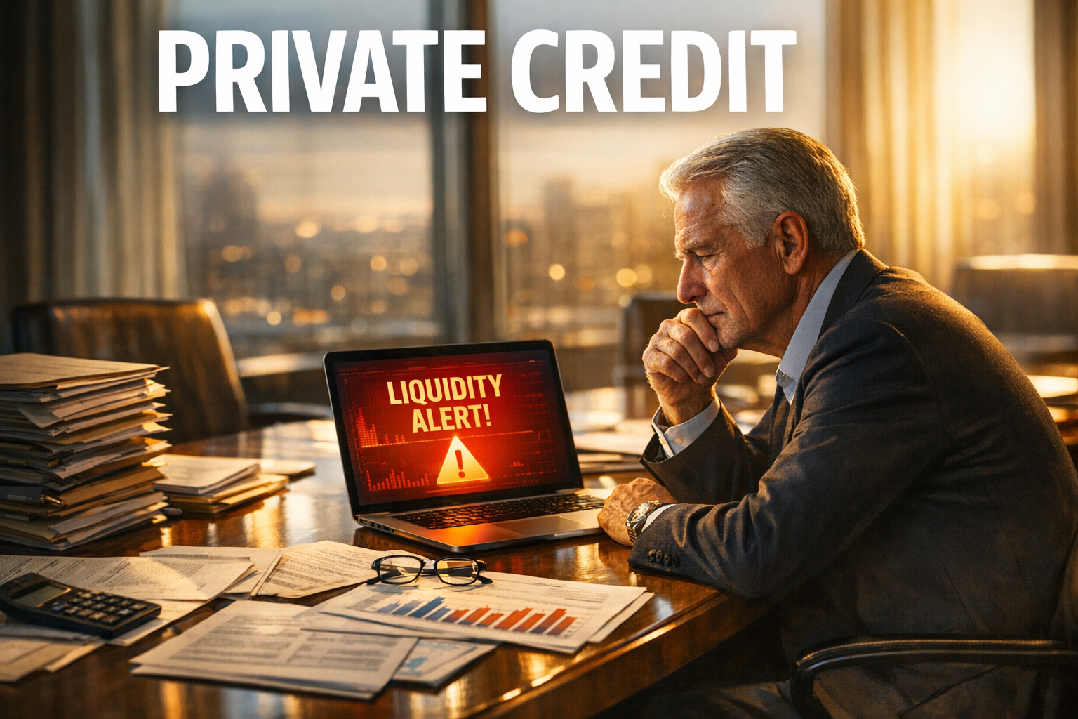 사모신용위기경고