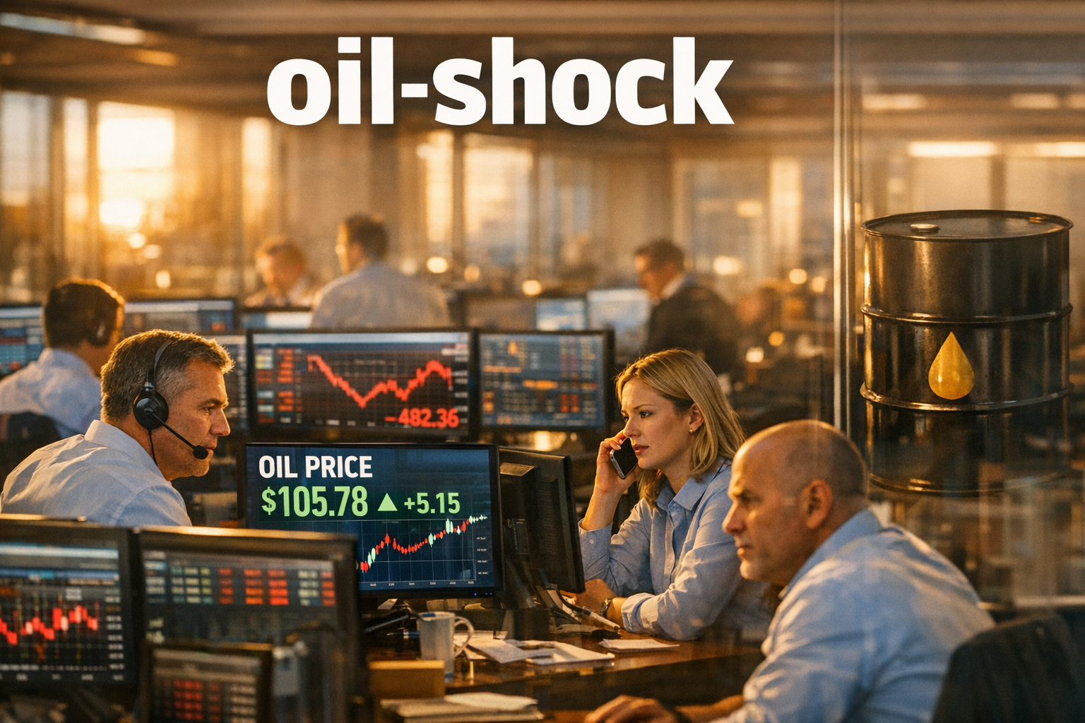 Oil Shock Iran Threat Credit Crunch Sparks Global and Korea Stock Rout