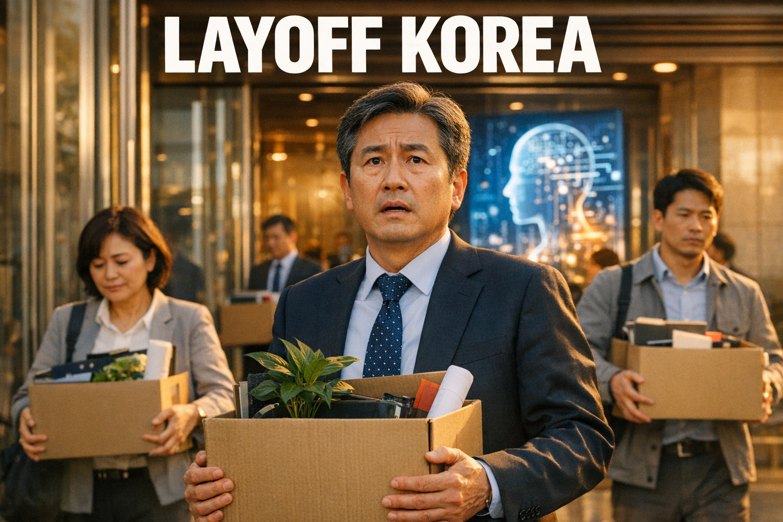 AI Layoff Tsunami, Korea 50s Hit Job Cliff