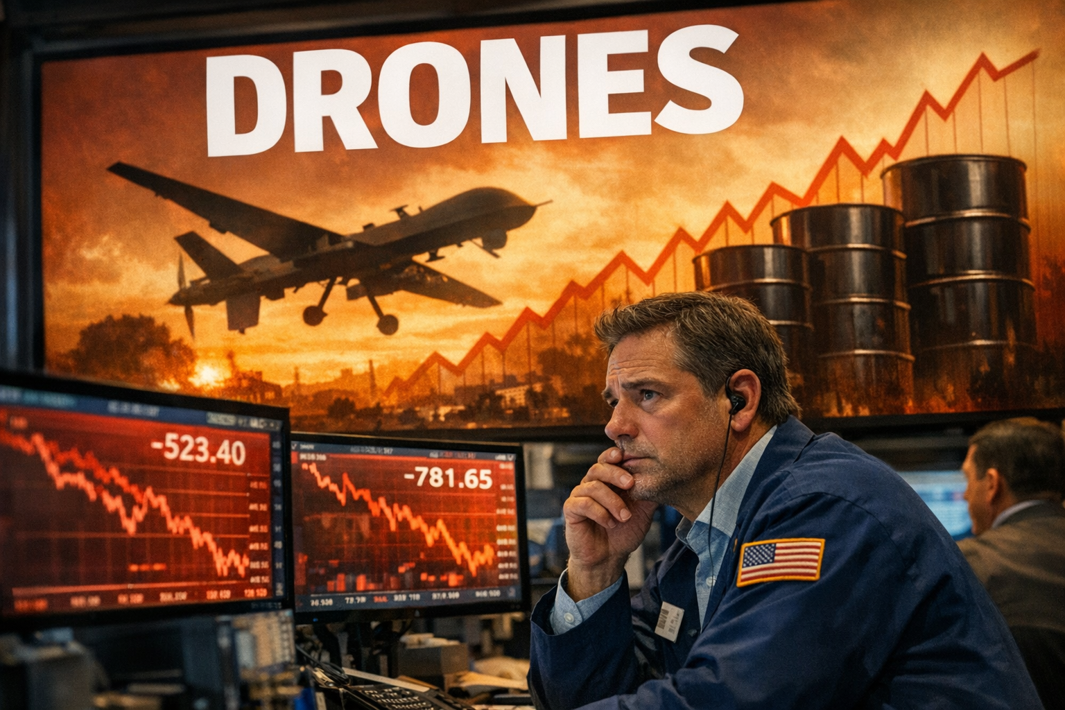 Markets Crash, Stagflation Panic, Dollar Surge, Defense Stocks Explode