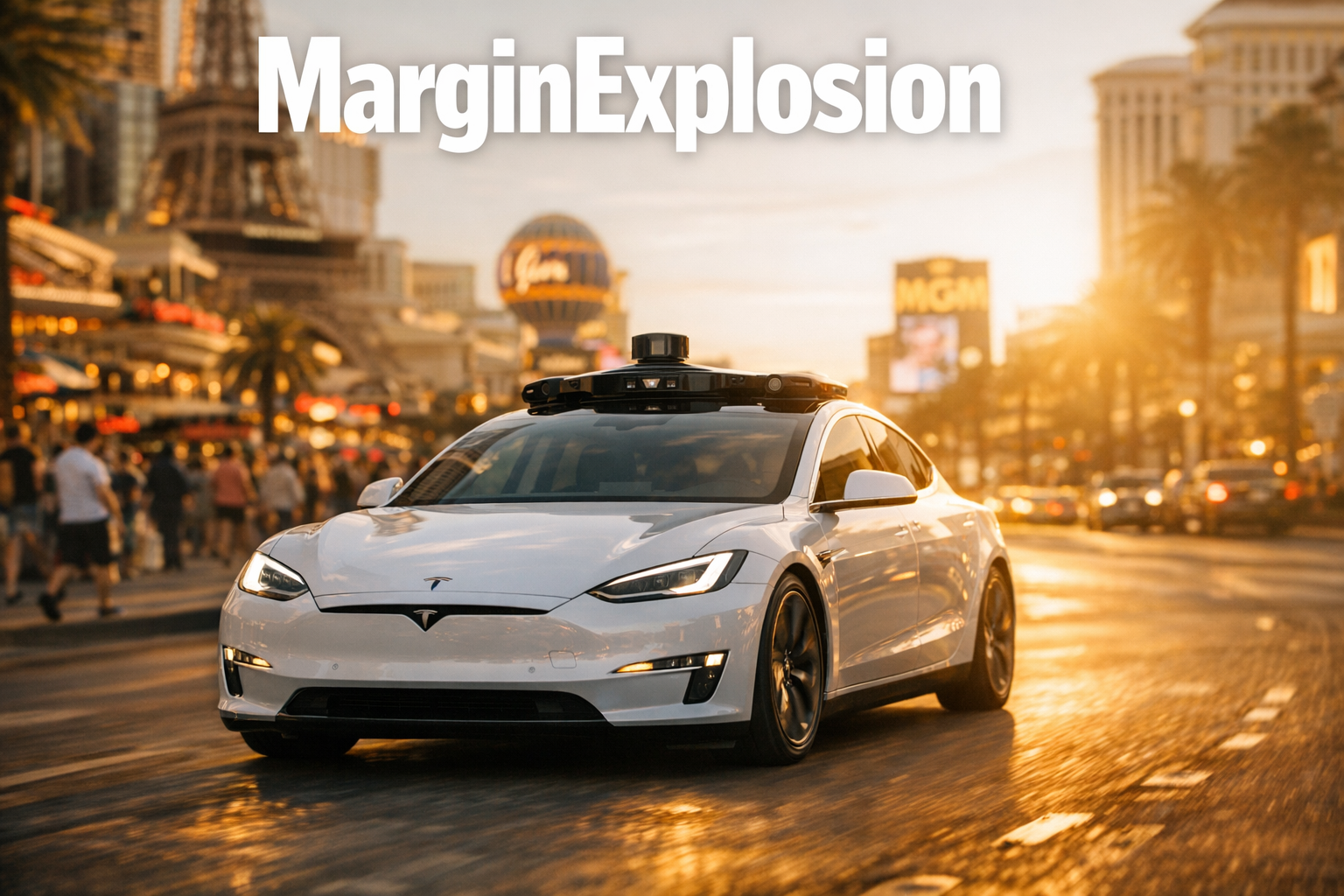 Tesla Robotaxi Shock Vegas Launch 78 Percent Margin Blast