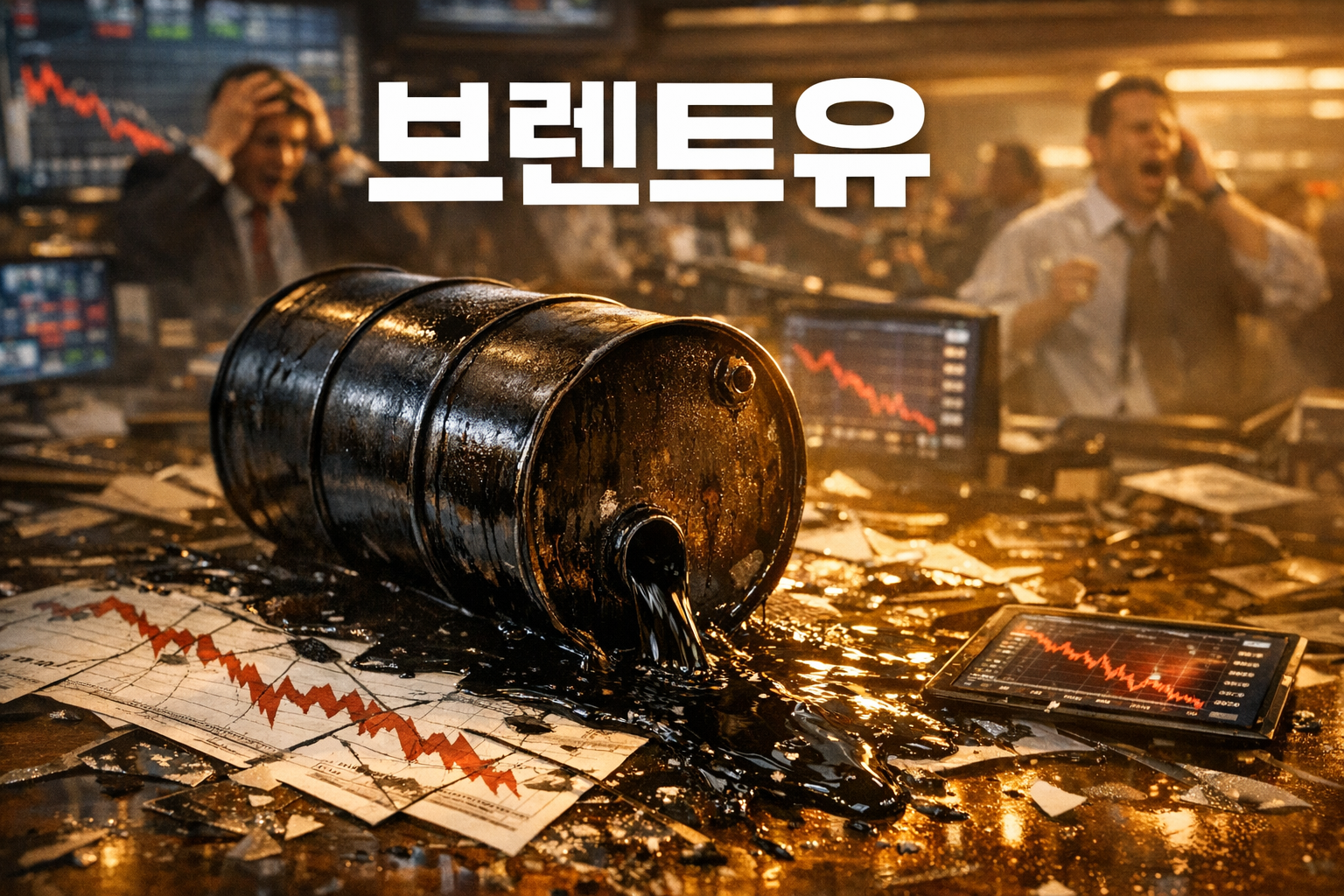 유가쇼크 증시붕괴 핵심