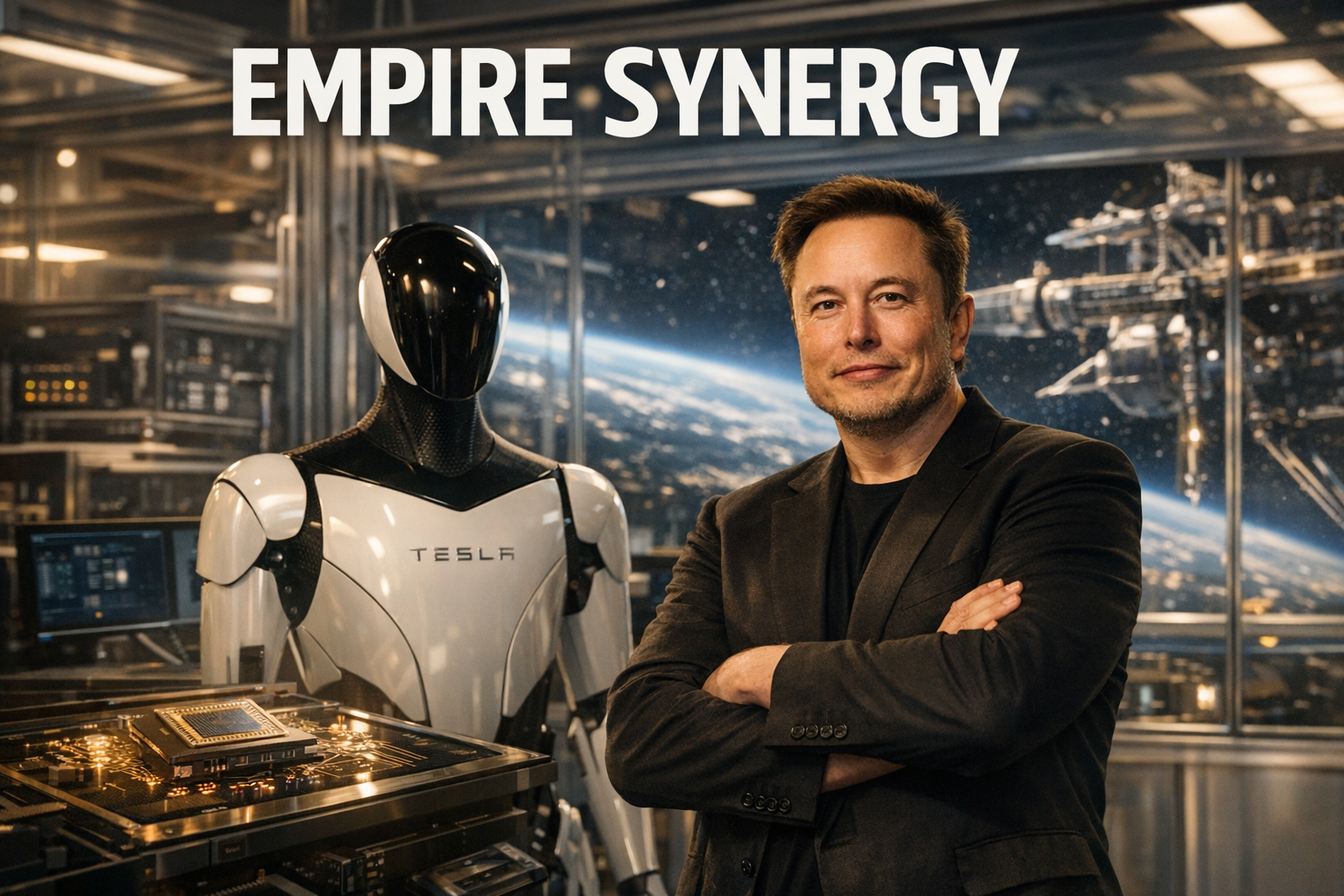 Musk Mega Merge Shock, Tesla xAI SpaceX Power Grab