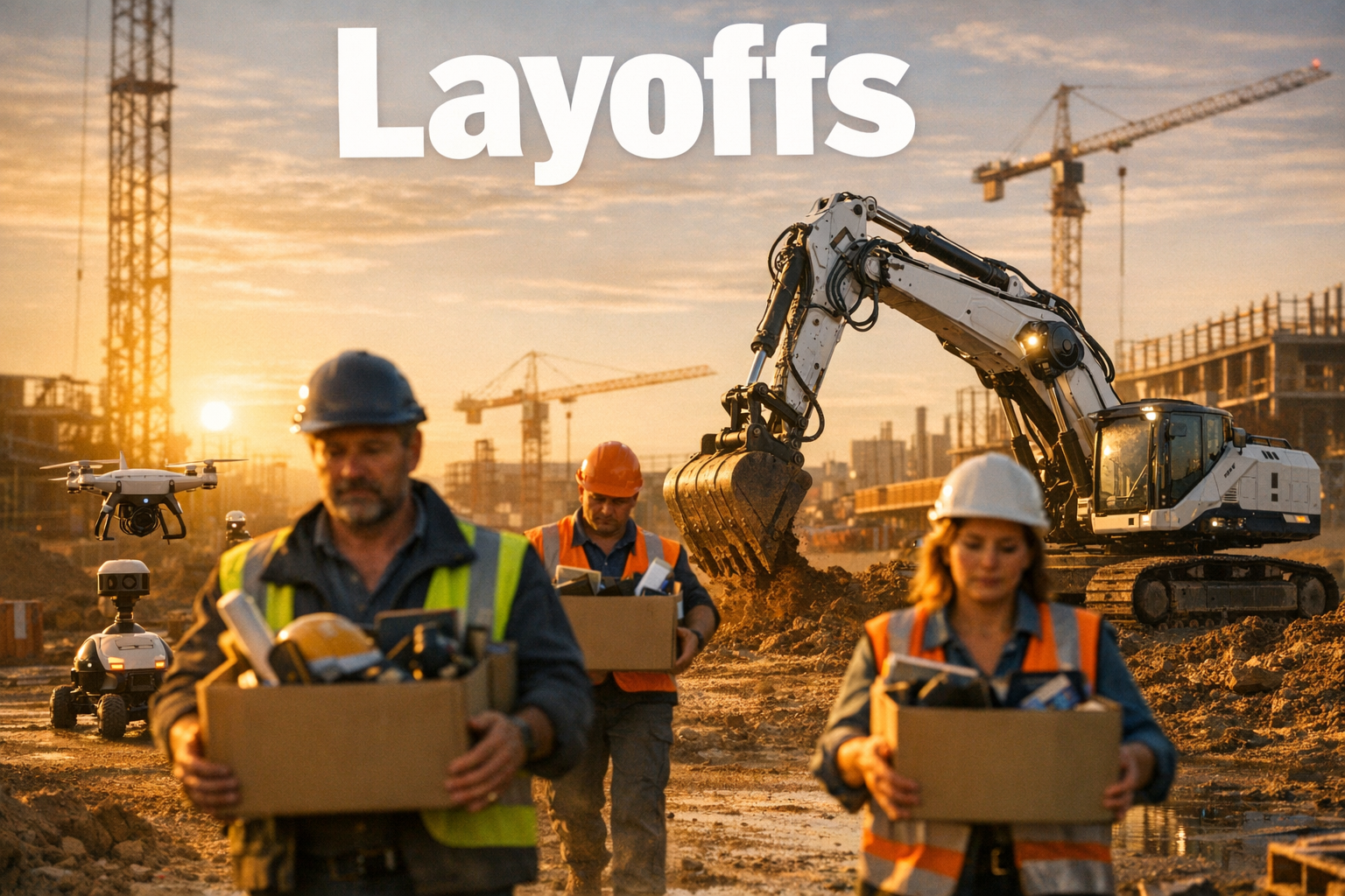 2000 Workers Axed, AI Storm Hits Construction Jobs