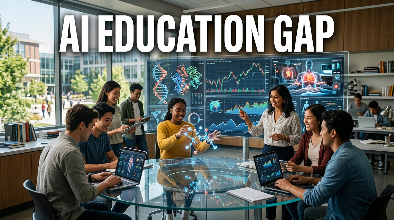 AI Learning Shockwave, Finance and Education Upended