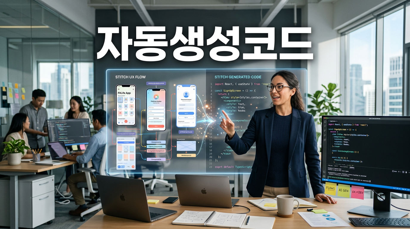 구글 스티치 대업데이트 디자인에서 코드까지 혁신