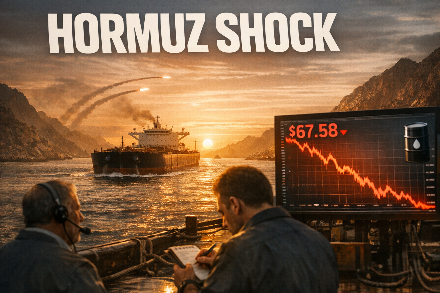 Explosive Oil Shock, US-Iran Clash, Hormuz Chokepoint Risk