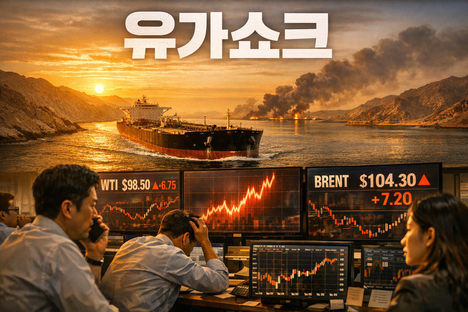 중동전쟁오일쇼크경고