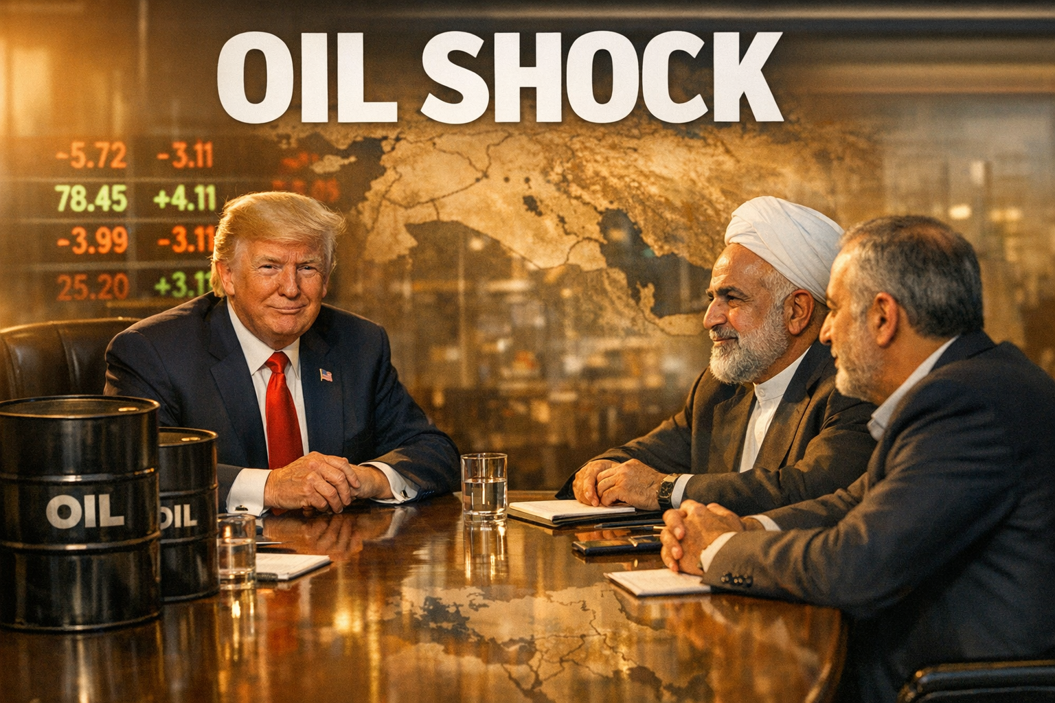 Trump Iran Deal Bombshell Oil Stocks Bitcoin on Knife Edge