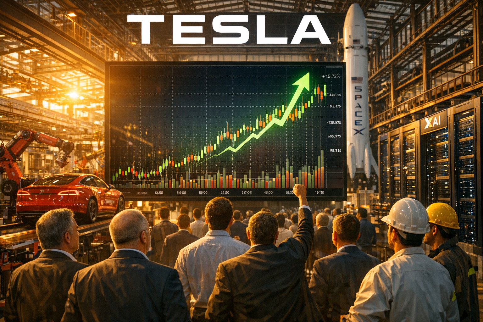 Tesla-SpaceX Mega-Merger Bombshell AI Empire Power Shift