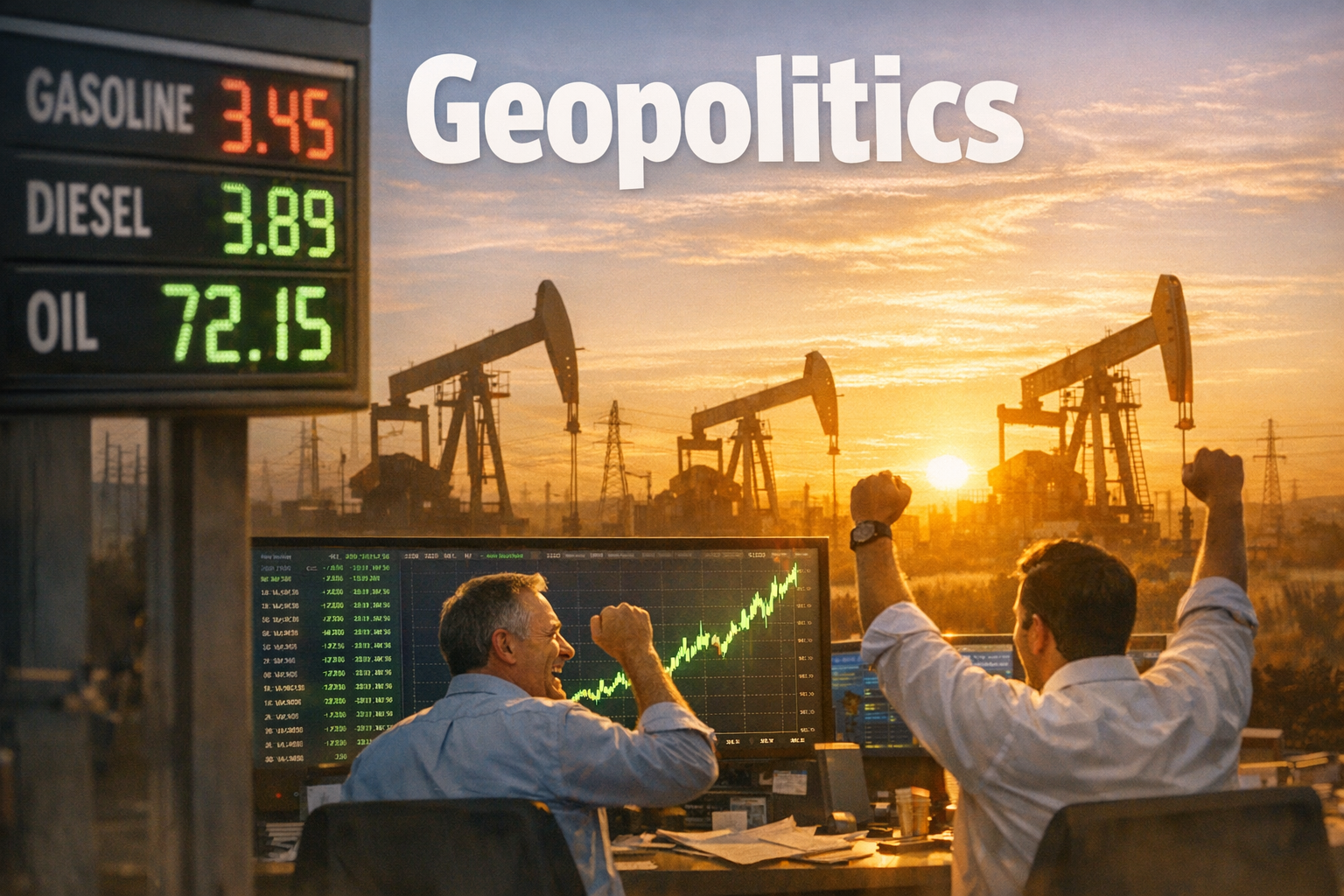 War Panic, Oil Explosion, Stocks on the Brink