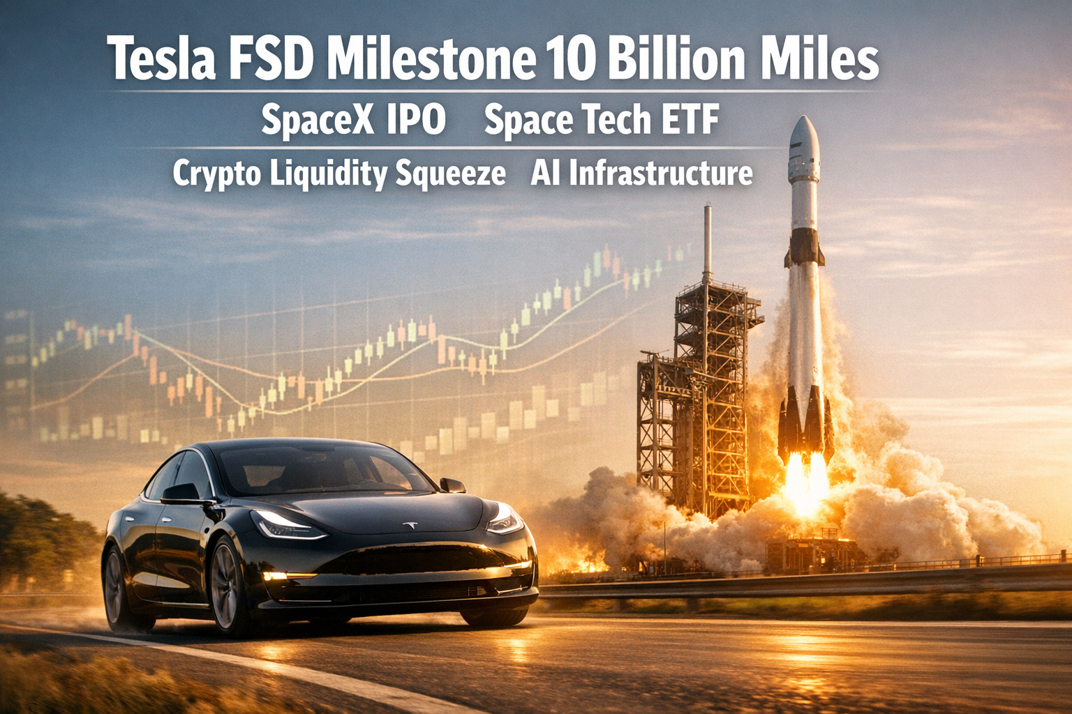 Tesla-SpaceX Bombshell, ARK Bet, FSD Shock