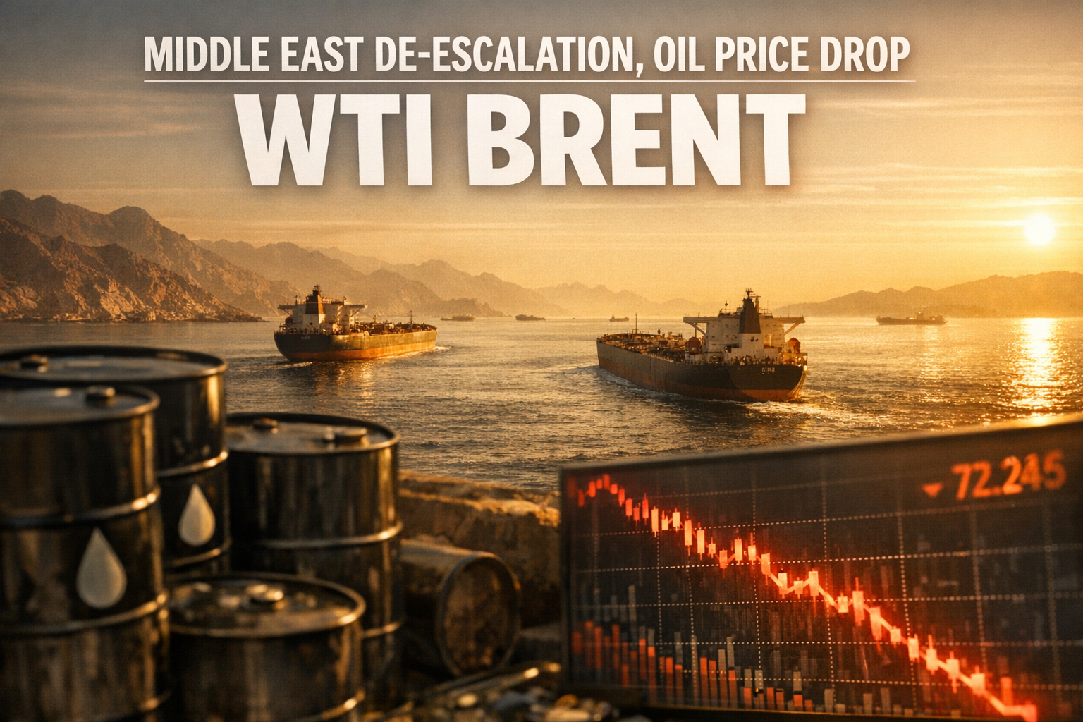 Oil Crash, War Fears Ease, AI Shakeup