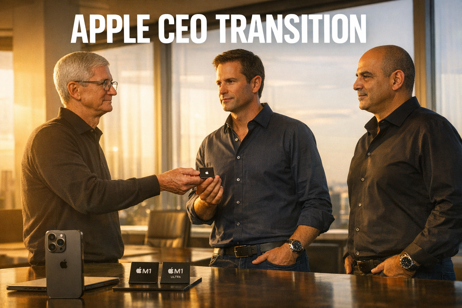 Apple’s Hardware AI Shakeup, Cook Out, Ternus In