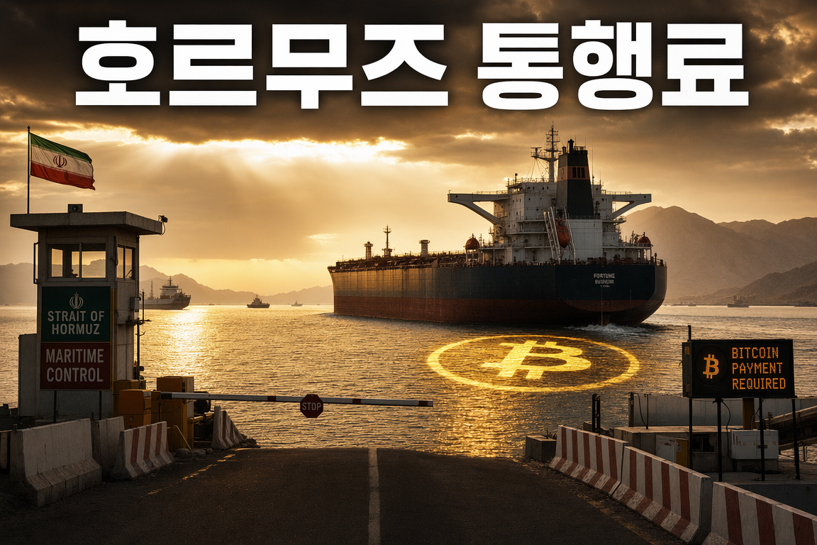 호르무즈 비트코인 충격
