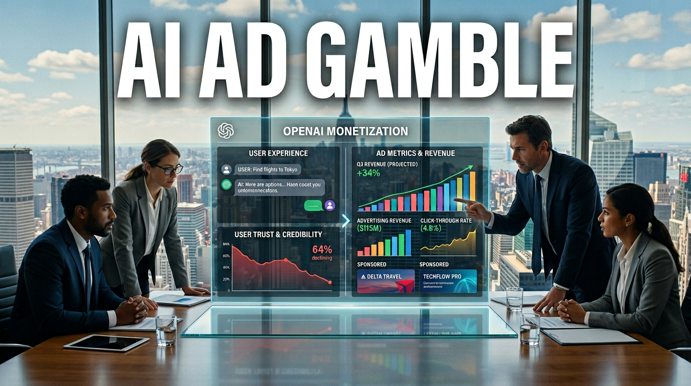 OpenAI crisis, ad gamble, trust meltdown