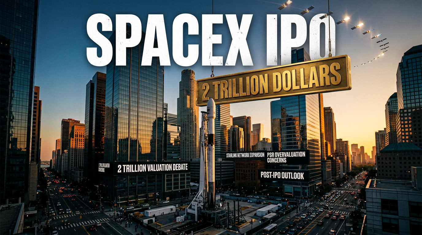 스페이스X 2조달러 충격 고평가 논란
